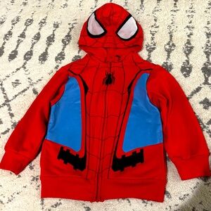 Spider Man zip up sweater